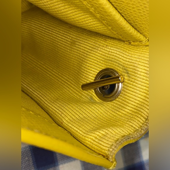 FURLA METROPOLIS MINI YELLOW CROSSBODY BAG - Picture 7 of 14